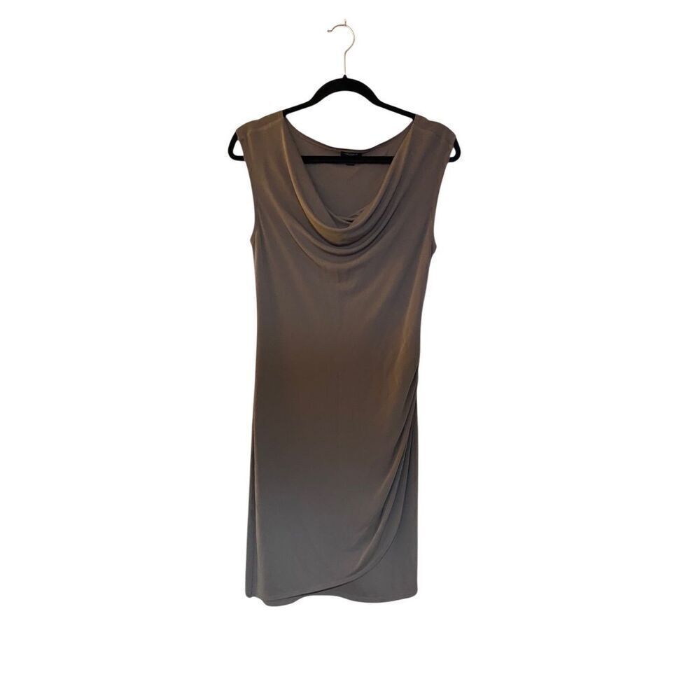 Ann Taylor women’s side, ruched, drape neck, dress size extra small 